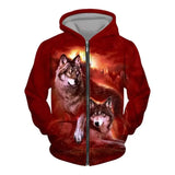 VESTE LOUP DOUBLE FORCE