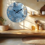 Horloge Murale Loup Mystique