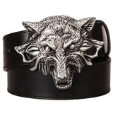 Cinturón Lobo Negro "Colmillo Furioso"