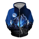 VESTE LOUP NOCTURNE