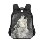 SAC À DOS LOUP ARTISTIQUE