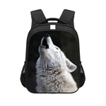 SAC À DOS LOUP BLANC HURLEUR