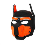 Masque Loup Cosplay – Orange Flamme
