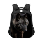 SAC À DOS LOUP NOIR MYSTÉRIEUX