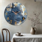 Horloge Murale Loup des Neiges