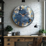 Horloge Murale Loup des Neiges