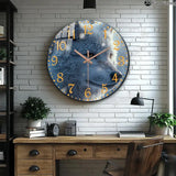 Horloge Murale Loup des Neiges