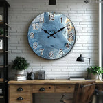 Horloge Murale Loup Mystique