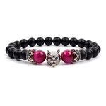 Bracelet Loup "Gardien de l'Instinct"