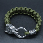 Bracelet Loup Militaire Vintage