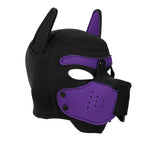 Masque Loup Cosplay – Violet Intense