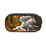 TROUSSE FAMILLE DE LOUPS EN FORÊT