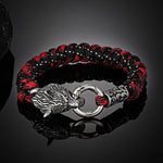 Bracelet Loup Viking Rétro