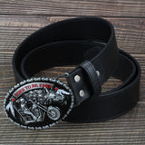 Wolf-Gürtel Schwarz "Wilde Straße"