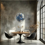 Horloge Murale Loup des Neiges