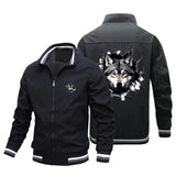 VESTE LOUP MOTIF IMPRIMÉ