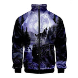 VESTE LOUP 3D ANIMAL