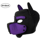 Masque Loup Cosplay – Violet Intense