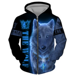 Sweat Loup Bleu