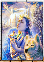 Diamond Painting Loup