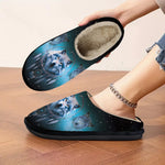 CHAUSSONS LOUP AVEC CAPTEUR DE RÊVES