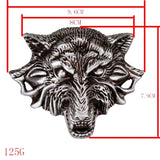 Cinturón Lobo Marrón "Colmillo Furioso"