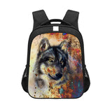 SAC À DOS LOUP COLORÉ
