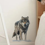 Décalcomanie Loup "Fierté Sauvage"