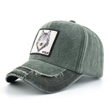 Casquette Loup Vintage