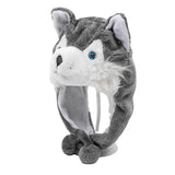 Bonnet Peluche Loup "Gardien d'Hiver"