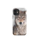 COQUE IPHONE <br> LOUP GRIS