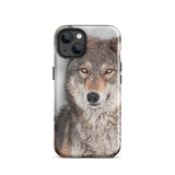 COQUE IPHONE <br> LOUP GRIS