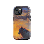 COQUE IPHONE <br> LOUP ALPHA