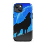 COQUE IPHONE <br> LOUP HURLANT