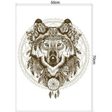 STICKERS LOUP <br> INDIEN