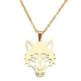 collier loup animal totem