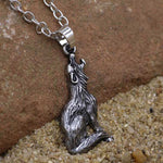 collier loup hurlant
