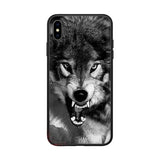 Coque iphone loup féroce 