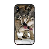 Coque iphone loup frères inséparables 