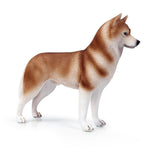 Figurine chien husky 