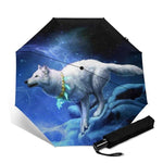 parapluie loup univers 
