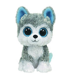 Peluche loup gros yeux