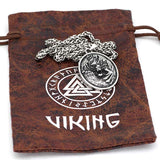 pendentif loup cauchemardesque viking