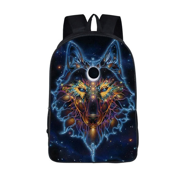 Sac à dos galaxie un design décontracté Terre des Loups