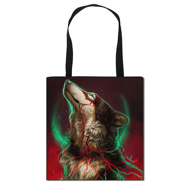 Sac Réutilisable Loup Alpha Terre des Loups