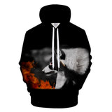 sweat homme indien loup