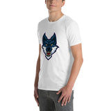 T-shirt chien loup féroce pour homme