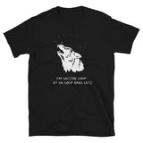 T-shirt cœur de loup noir
